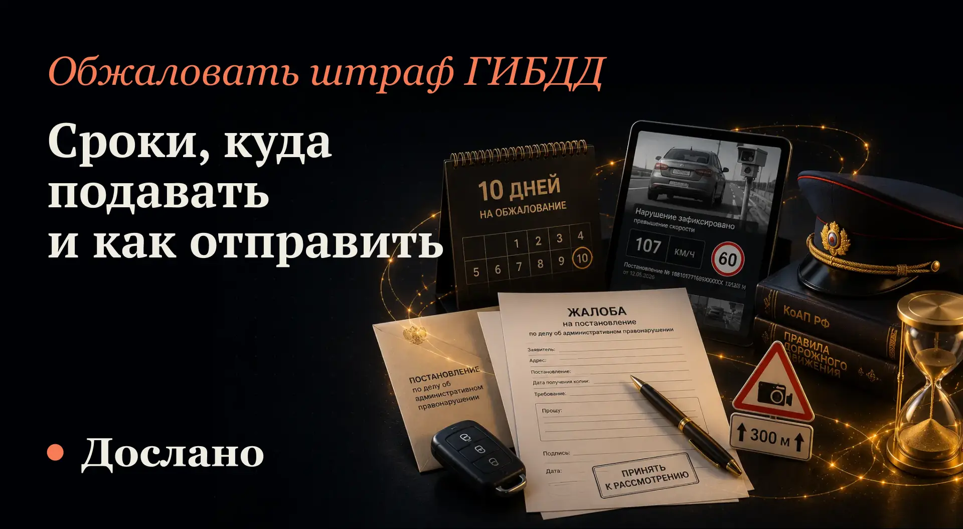 Штраф ГИБДД обжаловать