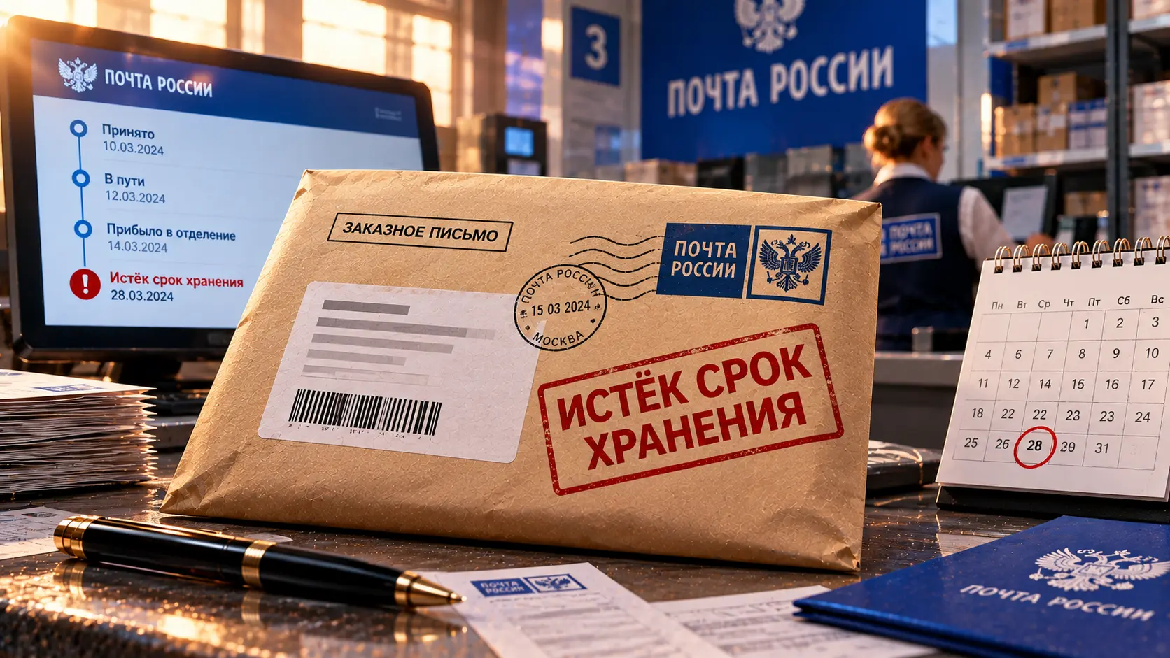 Истёк срок хранения письма: что значит статус и что делать